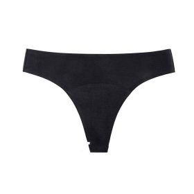 Plus Size Four-layer Leak-proof Menstrual Underwear Seamless (Option: Black-XS)