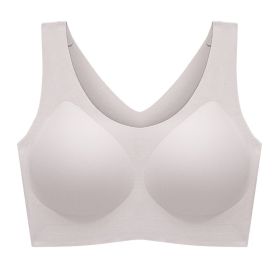 Cloud Seamless Underwear Women's Size (Option: Velvet White Peach-Average Size)