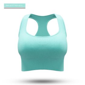 Women Sports Yoga Workout Bra (Option: Light Green-M)